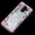 Чохол для Samsung Galaxy A6+ 2018 (A605) Блиск вода світло-рожевий "квіти" 3374300