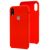 Чохол silicone case для iPhone Xr червоний 3382194
