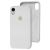 Чохол silicone case для iPhone Xr білий 3382297