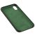 Чохол silicone case для iPhone Xr black green / зелений 3382342