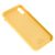 Чохол silicone case для iPhone Xr yellow 3382186