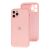 Чохол для iPhone 11 Pro Silicone Slim Full camera pink 3386314