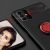 Чохол для Samsung Galaxy M51 (M515) Deen ColorRing з кільцем чорний / червоний 3388580