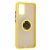 Чохол для Samsung Galaxy A02s (A025) LikGus Edging Ring жовтий 3388363