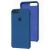 Чохол Silicone для iPhone 7 Plus / 8 Plus case синій кобальт 3389363