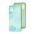 Чохол для Samsung Galaxy A71 (A715) Marble Clouds turquoise 3392488