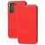 Чохол книжка Premium для Samsung Galaxy S21 (G991) червоний 3394115