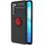 Чохол для Realme 6 Pro Deen ColorRing з кільцем чорний/червоний 3395450