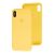 Чохол для iPhone Xs Max Slim Full жовтий 3398470