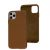 Чохол для iPhone 11 Pro Max Leather classic Full brown 3399901
