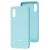Чохол для Samsung Galaxy A02 (A022) Silicone Full блакитний / lilac blue 3402676