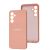 Чохол для Samsung Galaxy A54 (A546) Full camera рожевий / peach 3416059
