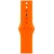 Ремінець для Apple Watch 42mm / 44mm S Silicone One-Piece orange 3418335