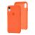 Чохол Silicone для iPhone Xr Premium case нектарин 3428681