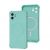 Чохол для iPhone 12 WAVE Silk Touch WXD MagSafe turquoise 3430925