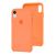Чохол Silicone для iPhone Xr Premium case papaya 3431924