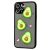Чохол для iPhone 11 Pro Wave Cartoon lovely avocado / black 3433125