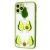 Чохол для iPhone 11 Pro Wave Cartoon avocado family / mint gum 3433098