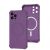 Чохол для iPhone 12 Pro WAVE Silk Touch WXD MagSafe purple 3433218