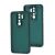 Чохол для Xiaomi Redmi Note 8 Pro Luxury Metal Lens зелений 3434685