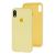 Чохол для iPhone Xr Silicone Full жовтий/mellow yellow 3436102