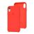 Чохол Silicone для iPhone Xr Premium case червоний 3438151
