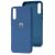 Чохол для Huawei P Smart S/Y8p Silicone Full синій/navy blue 3438455