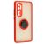 Чохол для Xiaomi Mi Note 10 Lite LikGus Edging Ring червоний 3441724