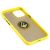 Чохол для iPhone 12 Pro Max LikGus Edging Ring жовтий 3443376