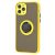 Чохол для iPhone 11 Pro LikGus Edging Ring жовтий 3443118