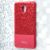 Чохол для Meizu M5 Note Leather + Shining червоний 346090