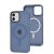 Чохол для iPhone 12 / 12 Pro WAVE Matte Insane MagSafe sierra blue 3466888
