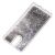 Чохол для Meizu M6 Note Блискучі вода сріблястий "чорний кіт" 347029