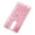 Чохол для Meizu M8 Note Блискучі вода рожевий "рожеві квіти" 347662