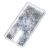 Чохол для Meizu X8 Блискучі вода срібляста "пудра і помада" 347801