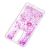 Чохол для Meizu M8 Note Блискучі вода світло-рожевий "маленькі єдинороги" 347680