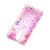 Чохол для Meizu M8 Note Блискучі вода світло-рожевий "квітучі куточки" 347689