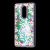 Чохол для Meizu M8 Lite Блискучі вода світло-рожевий "квіти" 347620