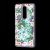 Чохол для Meizu M8 Note Блискучі вода світло-рожевий "квіти" 347692