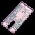 Чохол для Meizu X8 Блискучі вода світло-рожевий "духи" 347771