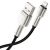 Кабель USB Baseus Cafule Metal Lightning 2.4A 1m black 3477194