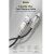 Кабель USB Baseus Cafule Metal Lightning 2.4A 1m black 3477195