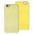 Чохол Silicone для iPhone 6 / 6s case mellow yellow 3479811