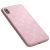 Чохол для iPhone Xs Max glass LV рожевий 3479934