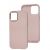 Чохол для iPhone 12 Pro Max Bonbon Metal style light pink 3480651