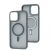 Чохол для iPhone 12 Pro Max Space color MagSafe сірий 3481034
