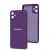 Чохол для Samsung Galaxy A05 (A055) Silicone Full camera purple 3483087