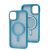 Чохол для iPhone 11 Space color MagSafe блакитний 3486248