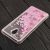 Чохол для Meizu M5 Note блискітки вода рожевий 349531