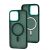 Чохол для iPhone 15 Pro Max Space color MagSafe зелений 3492607